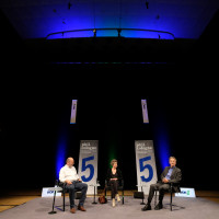 phil.cologne 2017: Stefan Gosepath, Svenja Flaßpöhler und Bernhard Schlink ©Ast/Juergens