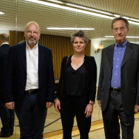 phil.cologne 2017: Stefan Gosepath, Svenja Flaßpöhler und Bernhard Schlink ©Ast/Juergens