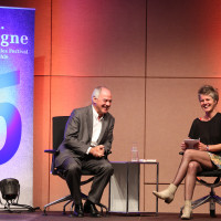 phil.cologne 2017: Wilhelm Schmid und Svenja Flaßpöhler ©Ast/Juergens