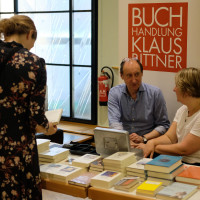 phil.cologne 2019: Klaus Bittner Büchertisch ©Ast/Juergens