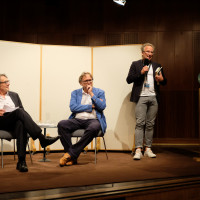 phil.cologne 2019: Gert Scobel, Harald Meller und Cai Werntgen (UKS Forum Humanum) ©Ast/Juergens