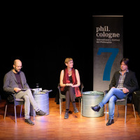 phil.cologne 2019: Florian Grosser, Eva von Redecker, Michael Hesse, Cai Werntgen ©Ast/Juergens