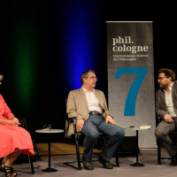 phil.cologne 2019: Verena Kast, Thomas Macho, Wolfram Eilenberger ©Ast/Juergens