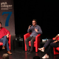 phil.cologne 2019: Bernd Stegemann, Florian Kessler und Philipp Hübl ©Ast/Juergens