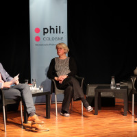 phil.COLOGNE 2023: 10.06.: Lexikon auf der Bühne: Glauben. Mit Birgit Klein und Michael Seewald ©Ast/Juergens