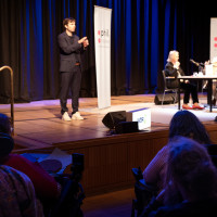 phil.COLOGNE 2024: 12.06. Der Sinn des Lebens. Mit Elke Heidenreich und Manfred Lütz. ©Katja Tauber