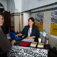 phil.COLOGNE 2025: 24.06. KlasseDenken: Schule neu denken – wie wollen wir lernen? Mit Philippe Wampfler. Mod.: Charleen Florijn ©Hieronymus Roenneper