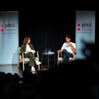 phil.COLOGNE 2025: 24.06. KlasseDenken: Schule neu denken – wie wollen wir lernen? Mit Philippe Wampfler. Mod.: Charleen Florijn ©Hieronymus Roenneper