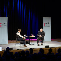 phil.COLOGNE 2026: 08.06. Der Fürst und seine Erben – Peter Sloterdijk über große Männer im Zeitalter der gewöhnlichen Leute Mod.: René Scheu © Hieronymus Rönneper