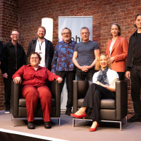 phil.COLOGNE 2026: 12.06.26:  Künstliche Intelligenz. Mit Sibylle Anderl, Markus Gabriel, Fabiola Gerpott, Antonia Hmaidi, Rainer Mühlhoff, Roberto Simanowski © Katja Tauber