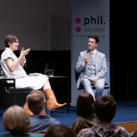 phil.COLOGNE 2026: 07.06. Marmor, Quecksilber, Nebel. Woraus die Welt gemacht ist. Mit Judith Schalansky Mod.: Wolfgang M. Schmitt © Katja Tauber