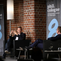 phil.cologne 2020: Hendrik Streeck und Markus Gabriel ©Ast/Juergens