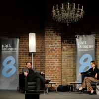 phil.cologne 2020: Wolfram Eilenberger und Barbara Bleisch ©Ast/Juergens