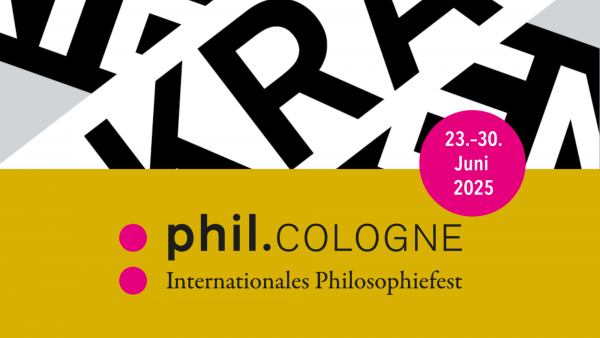 Ein Ausschnitt des phil.COLOGNE Programmheftcovers.